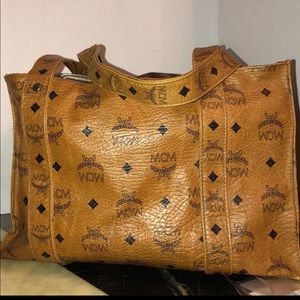 Vintage mcm tote bag